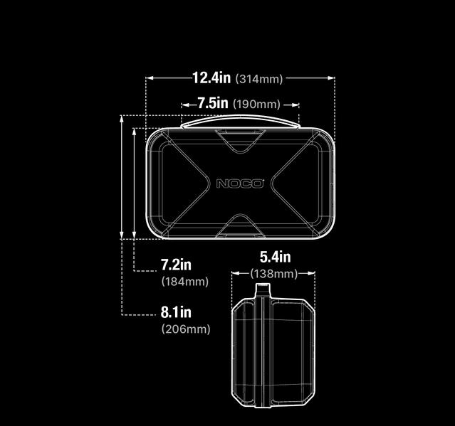 _ _Dimensions_For_GBC014_EVA_Protective_Case_F9B_XS_2x 100