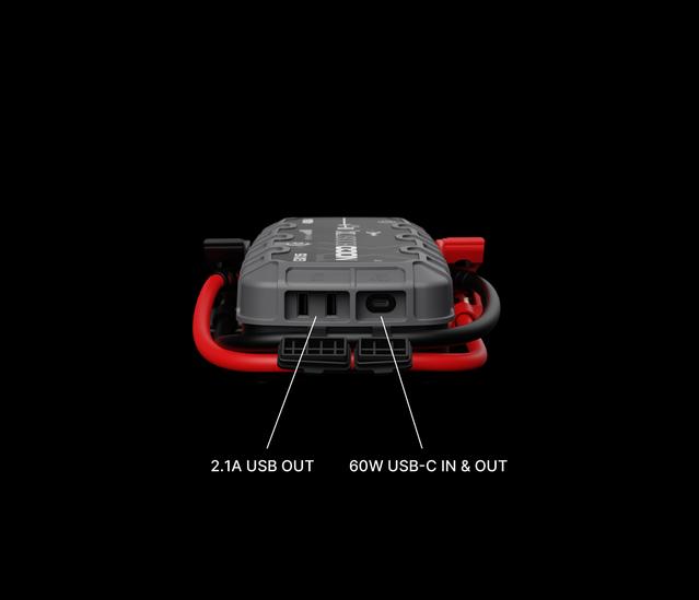 GBX155 USB Ports 60W USB C In _ Out and 2.1A USB Out